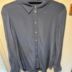 Everlane Silk Button Down